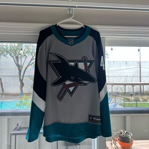 San Jose Sharks Reverse Retro Hertl Jersey
